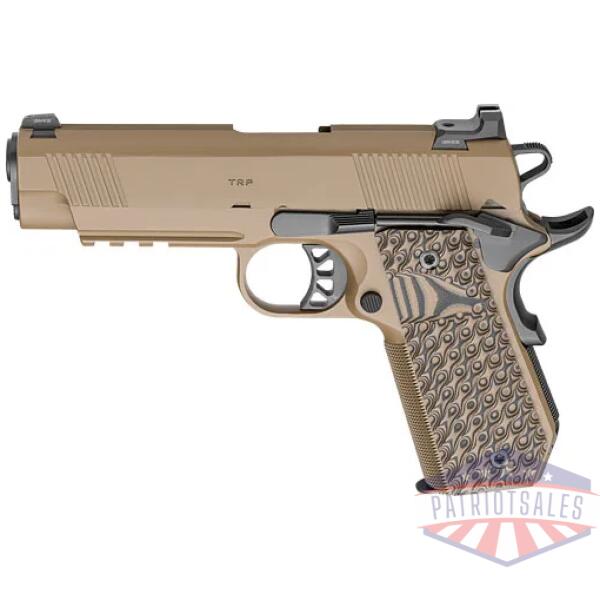 springfield 1911 trp 45acp - 4.25" 7rd coyote w/carry cut