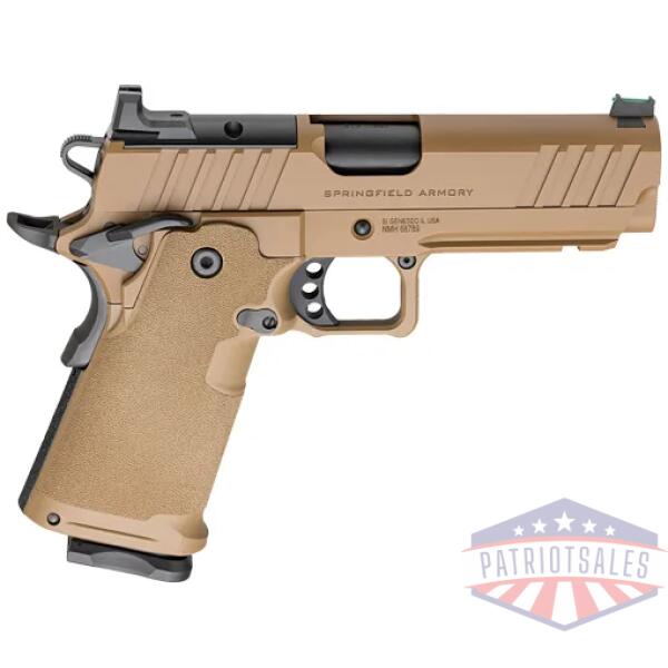 springfield 1911 ds prodigy - 9mm 4.25" coy brn 17/20rd