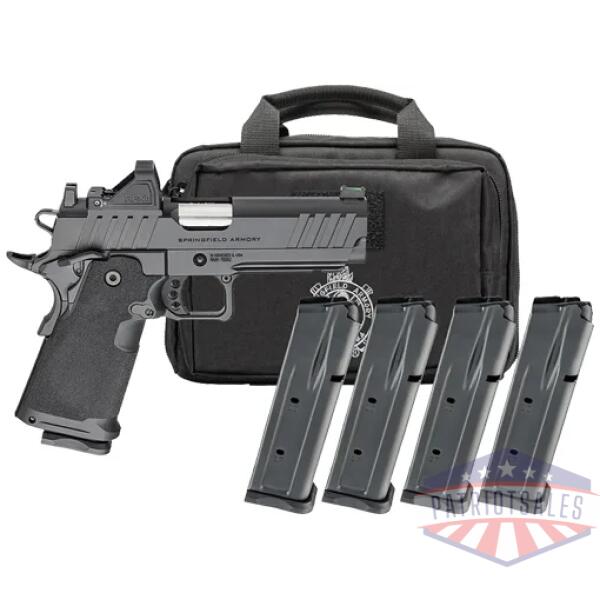 springfield 1911 ds prodigy - 9mm 4.25" 10rd 4 mags gear pac