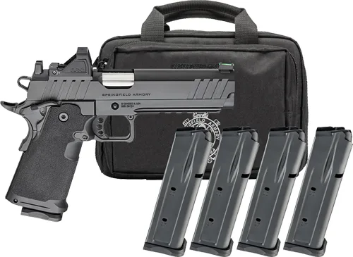 Springfield 1911 Ds Prodigy - 9Mm 5&Amp;Quot; 17/21Rd 4 Mags Gear Pac Springfield 1911 ds prodigy - 9mm 5" 17/21rd 4 mags gear pac