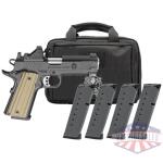 springfield 1911 operator aos - 9mm 4.25" 9rd 4 mags gear pac