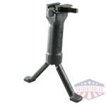 grip-pod mil ply/stl bipod cl v2 blk