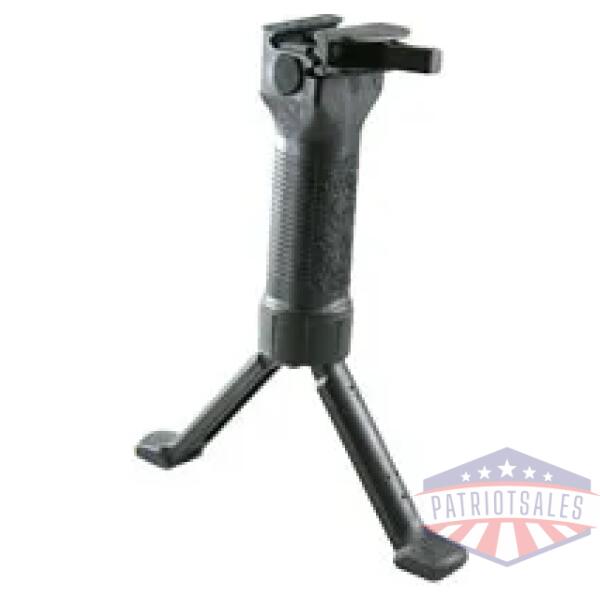 grip-pod mil ply/stl bipod cl v2 blk