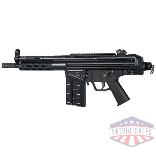 ptr pdwr pistol 308 8.5" 20rd - tactical rail black