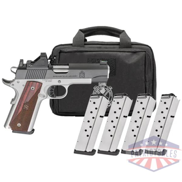 springfield 1911 ronin 9mm - 4.25" 9rd 4 mags gear pac