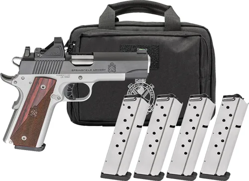 Springfield 1911 Ronin 9Mm - 4.25&Amp;Quot; 9Rd 4 Mags Gear Pac Springfield 1911 ronin 9mm - 4. 25" 9rd 4 mags gear pac