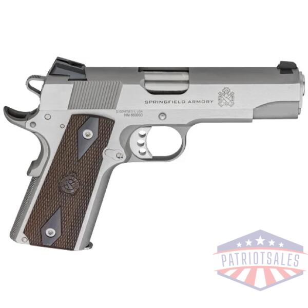 springfield 1911 garrison - 9mm 4.25" 9rd ss/walnut