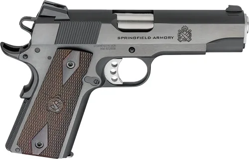 Springfield 1911 Garrison 4.25 - 45Acp 7Rd Blued/Laminate Grips Springfield 1911 garrison 4. 25 - 45acp 7rd blued/laminate grips