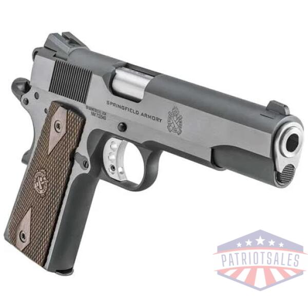 springfield 1911 garrison - 9mm 5" 9rd blued walnut