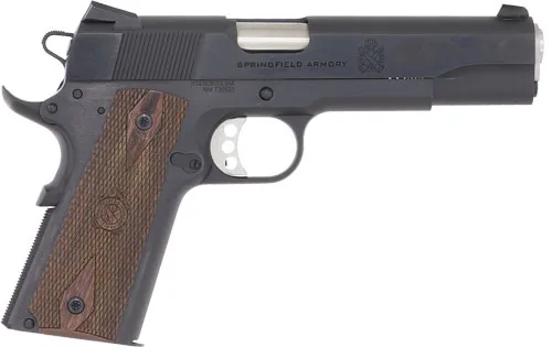 Springfield 1911 Garrison 5&Amp;Quot; - 45Acp 7Rd Blued/Laminate Grips Springfield 1911 garrison 5" - 45acp 7rd blued/laminate grips
