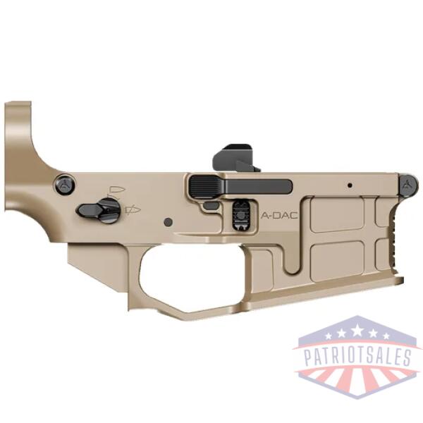 radian ax556 ar-15 lower - receiver billet fde