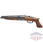 pedersoli howdah 45lc/410 - 10.25" 3" blued/walnut dbl trg