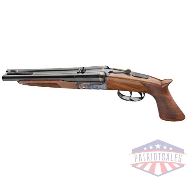 pedersoli howdah 45lc/410 - 10.25" 3" blued/walnut dbl trg