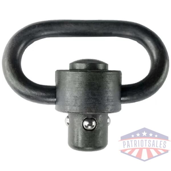 grovtec single hd push button - swivel black 1 1/2" 1-pack