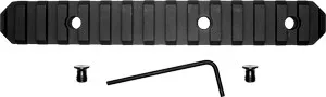 Grovtec Rail Section Keymod - 6&Amp;Quot; 15 Slot Aluminum Black Grovtec rail section keymod - 6" 15 slot aluminum black