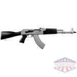 zastava zpapm70 rifle 7.62x39 - silver cerakote 30rd blk stock