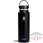 wide mouth insulated water bottle w/ flex cap
