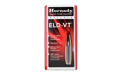Hrndy 25 Cal .257 95 Gr Eld-Vt 100Ct Hrndy 25 cal. 257 95 gr eld-vt 100ct