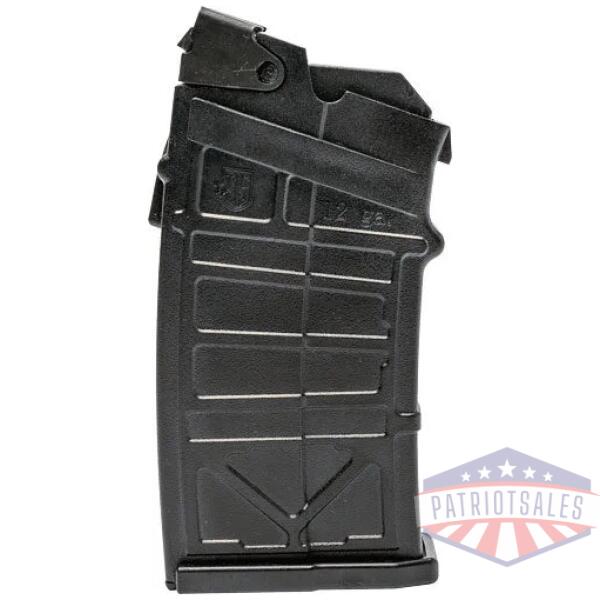 jts magazine 12ga 5rd black - polymer fits jts ak shotgun