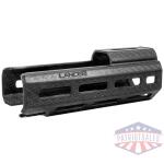 lancer handguard sig mpx 4.5" - m-lok carbon fiber