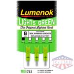 lumenok lighted nock xbow grn - crescent easton carbon 3pk