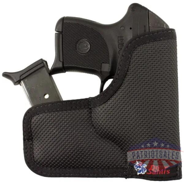 desantis ammo nemesis holster - nylon ambi ruger lcp ii black