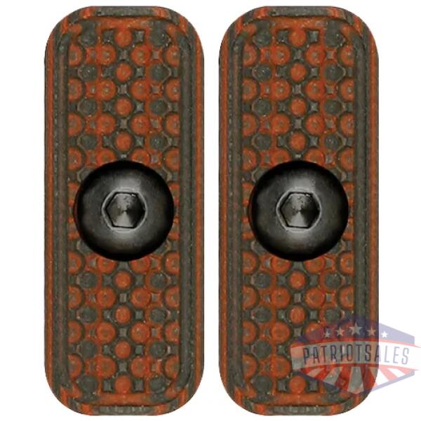 mi lever stock g10 m-lok panel - red/black 2-pack