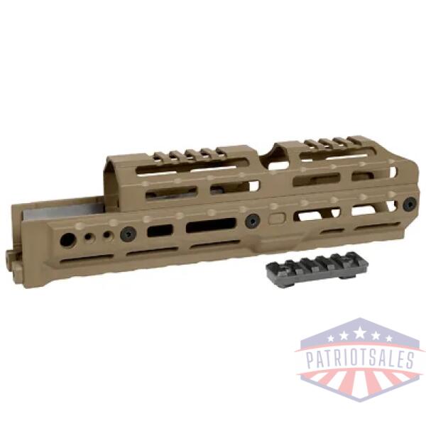 midwest ak alpha m-lok hngrd 10" fde