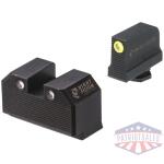 optics ready stealth lower 1/3rd night sight set for glock 17/19/34 w/ rmr/507c/sro/acro