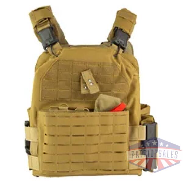 ncstar qr lc plate carrier 2xl tan