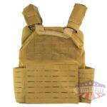 ncstar qr lc plate carrier 2xl tan