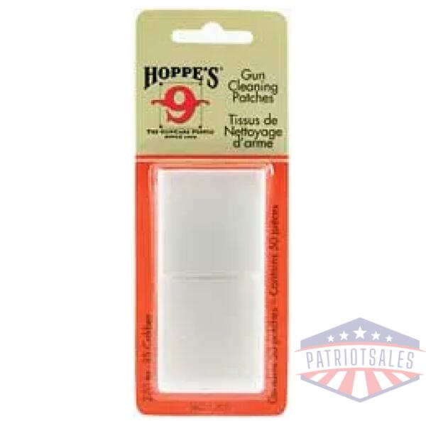 hoppes clng patch 270-35 50/bag