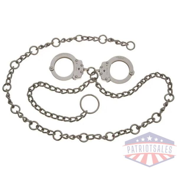 model 7003c 54'' waist chain w/ handcuffs at navel