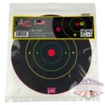 proshot 8" multi clr bullseye 6pk