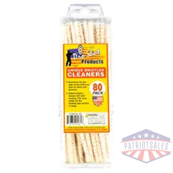 pro-shot bristled cleaners 80pk