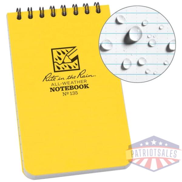 top spiral notebook - 3''x5''