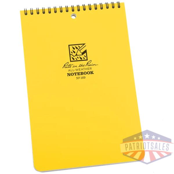 top spiral notebook (6'' x 9.25'')