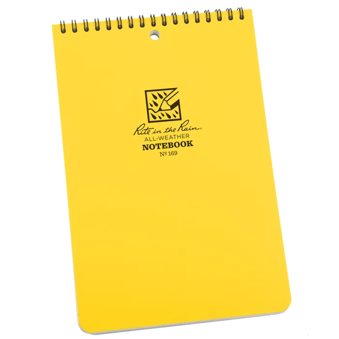 Rir-169 Top spiral notebook (6'' x 9. 25'') - image 1