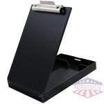 redi-rite recycled aluminum storage clipboard - letter size - black