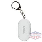 sabre pers alarm/led light/snap wht