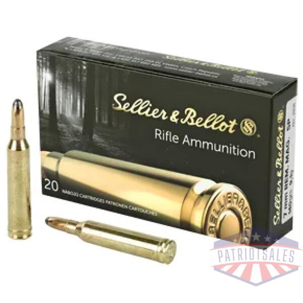 s&b 7mm rem mag 140gr sp 20/400
