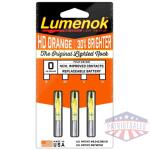lumenok lighted nock - signature series hd orange 3pk