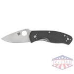 spyderco persistence blk g10 plain