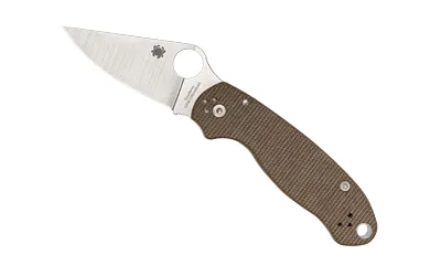 Spyderco Para 3 Cru Wear Brn Mcrta Spyderco para 3 cru wear brn mcrta