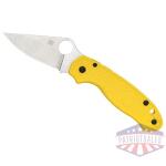 spyderco para 3 lw yellow magnacut