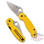 spyderco para 3 lw salt se yellow