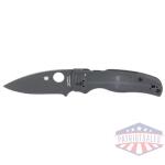spyderco shaman salt 3.58" blk