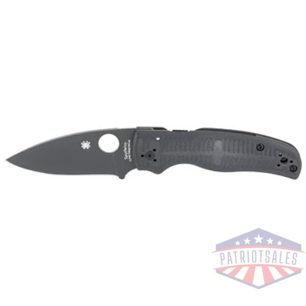 spyderco shaman salt 3.58" blk