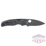 spyderco shaman salt 3.58" blk