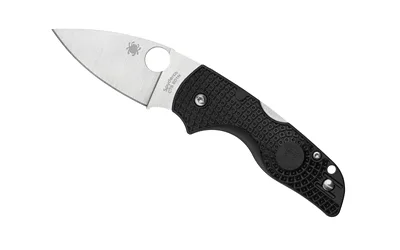 Spyderco Lil Native Lw Blk/Slv Spyderco lil native lw blk/slv
